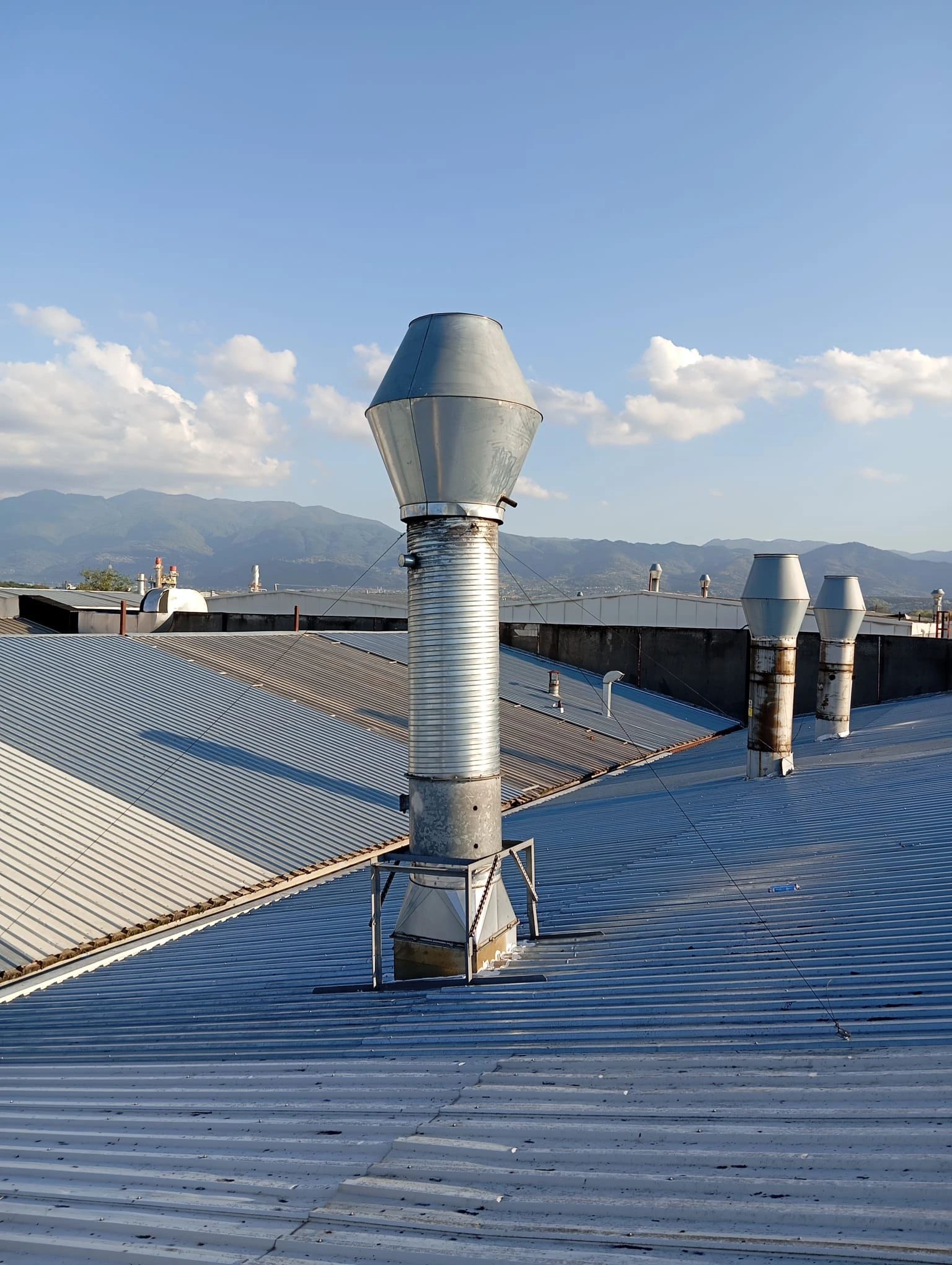 İzmit fabrika havalandırma kanal montajı projesi