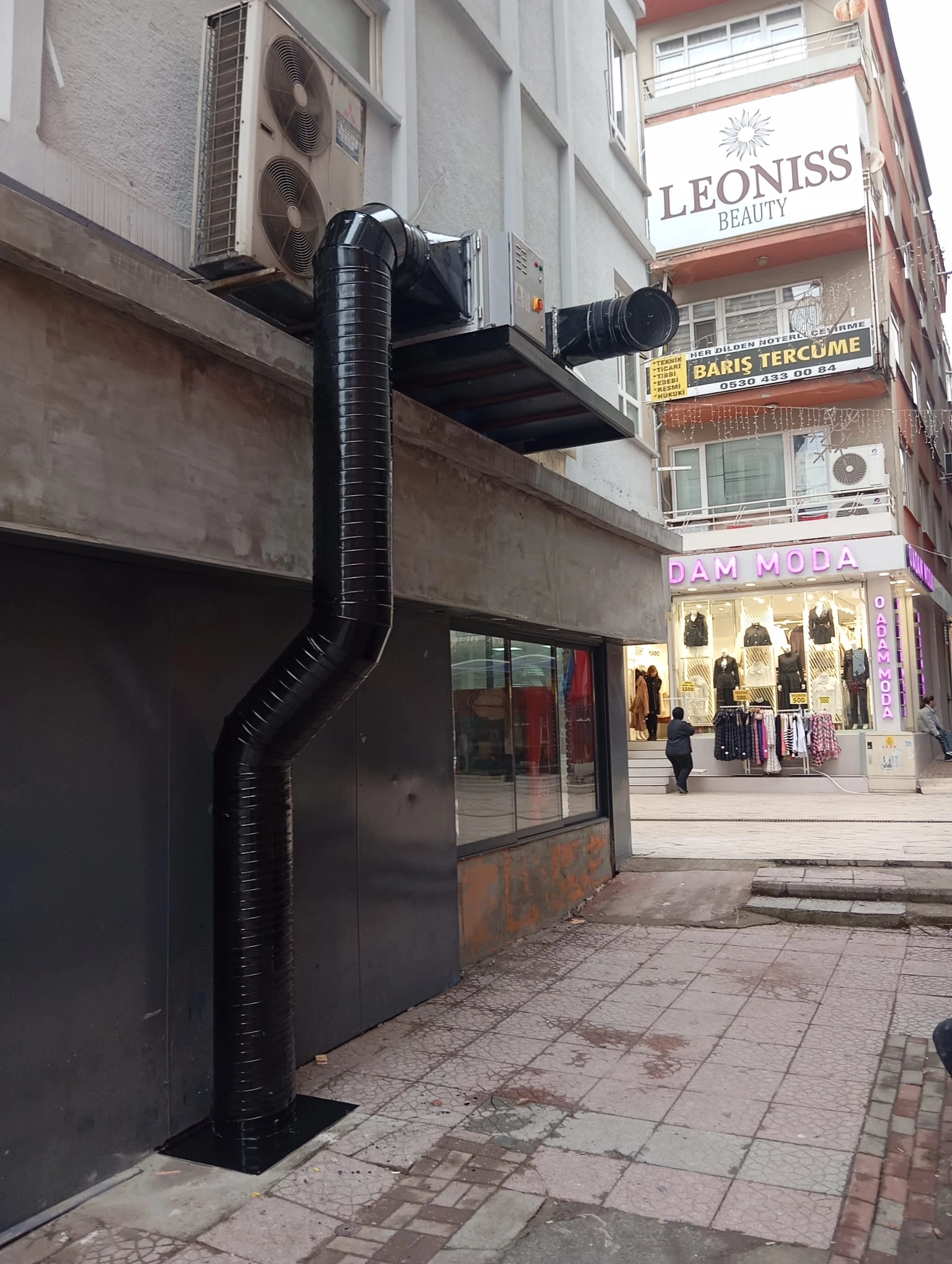 Kocaeli endüstriyel egzoz ve duman tahliye sistemi